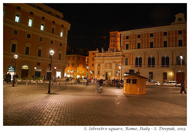 Walking tour in Rome - S. Deepak, 2013