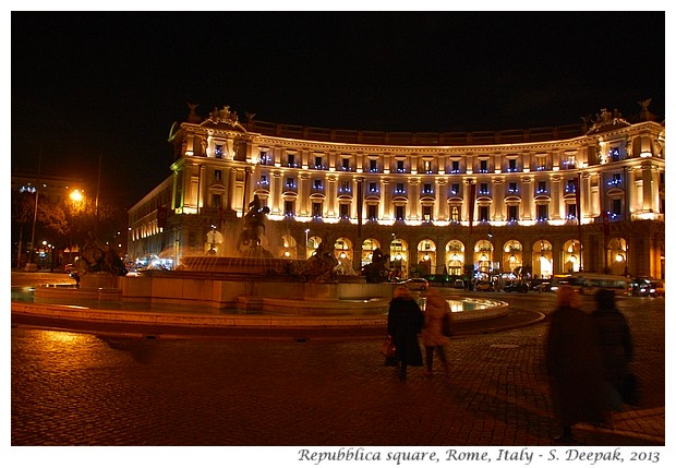 Walking tour in Rome - S. Deepak, 2013