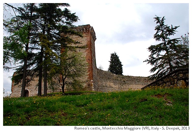 Romeo & Juliet castles in Montecchio Maggiore, Italy - S. Deepak, 2013