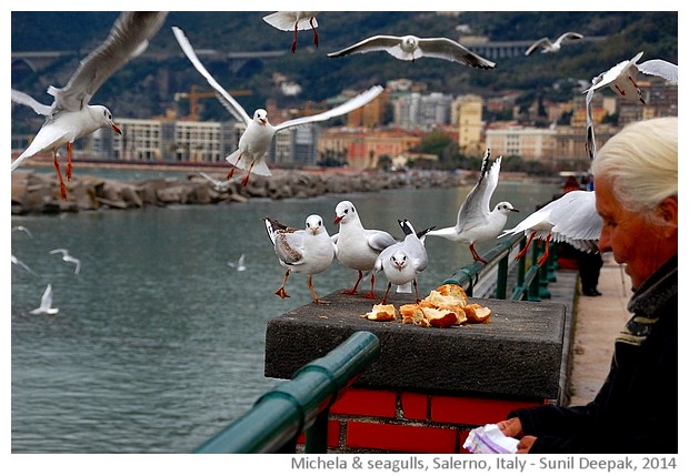 Salerno, Italy - images by Sunil Deepak, 2014