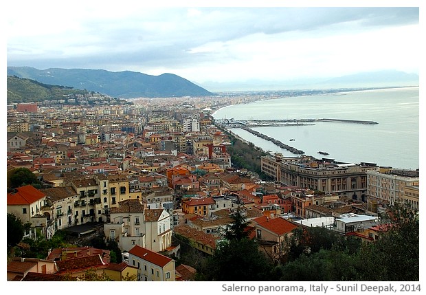 Salerno, Italy - images by Sunil Deepak, 2014