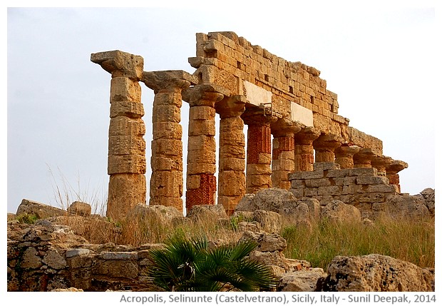 Acropolis, Selinunte, Castelvetrano, Sicily, Italy - images by Sunil Deepak, 2014