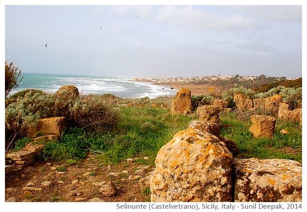 Acropolis, Selinunte, Castelvetrano, Sicily, Italy - images by Sunil Deepak, 2014