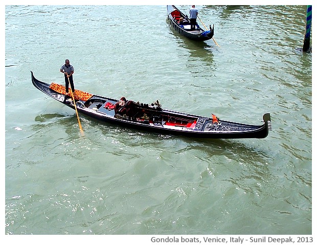 Venice walking tour, Italy - images by Sunil Deepak