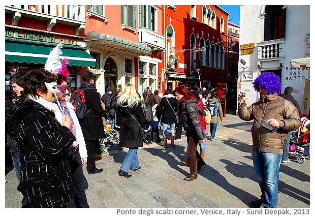 Venice walking tour, Italy - images by Sunil Deepak