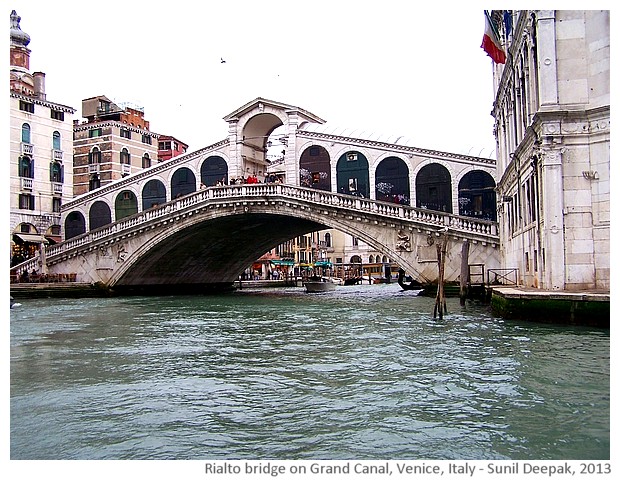 Venice walking tour, Italy - images by Sunil Deepak