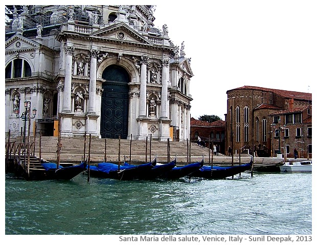 Venice walking tour, Santa Maria, Italy - images by Sunil Deepak