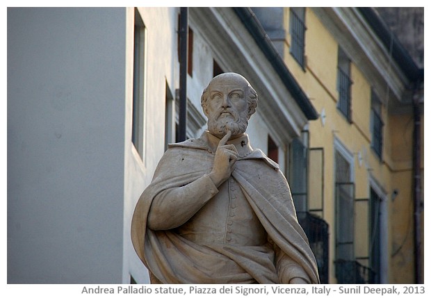 Vicenza, walking tour - images by Sunil Deepak, 2013