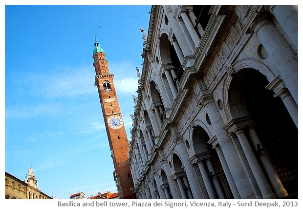 Vicenza, walking tour - images by Sunil Deepak, 2013