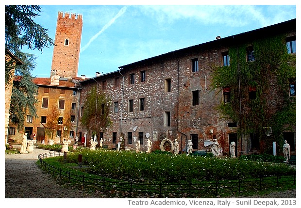 Vicenza, walking tour - images by Sunil Deepak, 2013