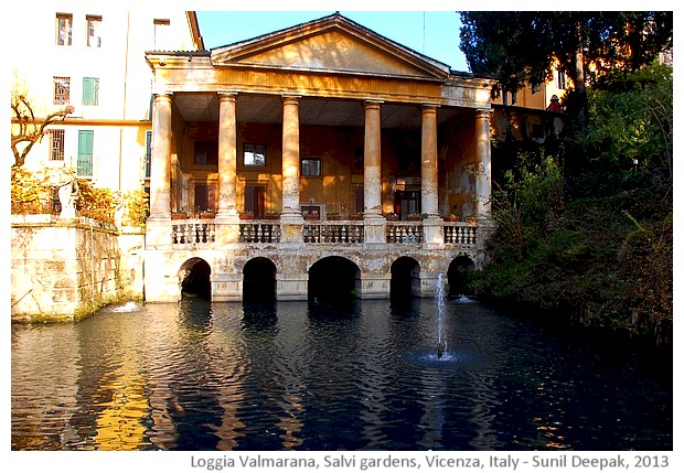 Vicenza, walking tour - images by Sunil Deepak, 2013