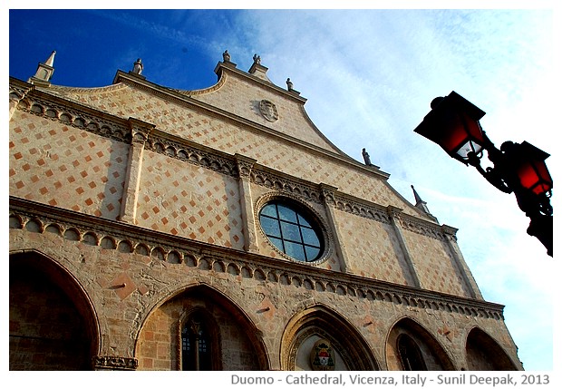 Vicenza, walking tour - images by Sunil Deepak, 2013