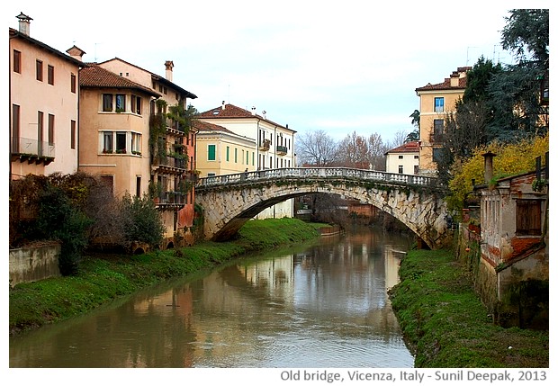 Vicenza, walking tour - images by Sunil Deepak, 2013