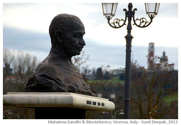 Vicenza, walking tour - images by Sunil Deepak, 2013