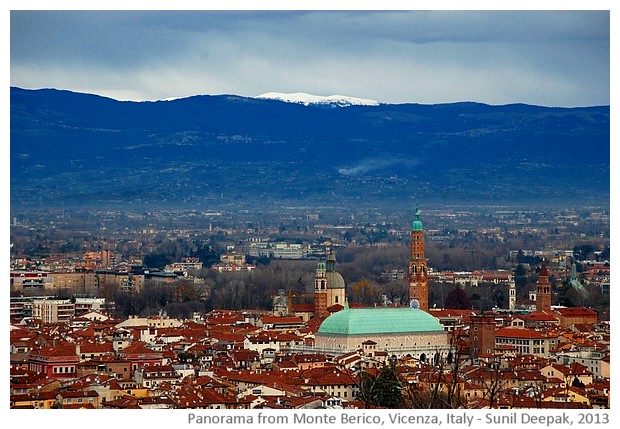 Vicenza, walking tour - images by Sunil Deepak, 2013
