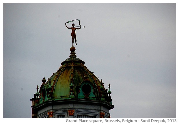 Grand place, Brussels, Belgium - images by Sunil Deepak, 2014