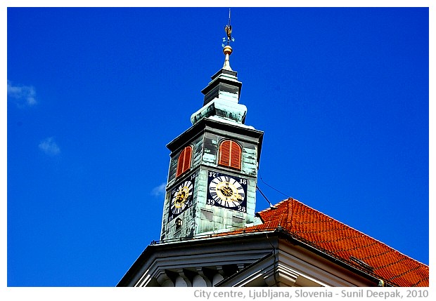 Rooftops, Ljubljana, Slovenia - images by Sunil Deepak, 2010