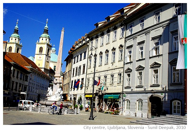 Rooftops, Ljubljana, Slovenia - images by Sunil Deepak, 2010