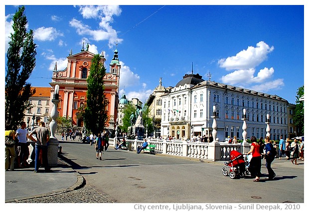 Rooftops, Ljubljana, Slovenia - images by Sunil Deepak, 2010