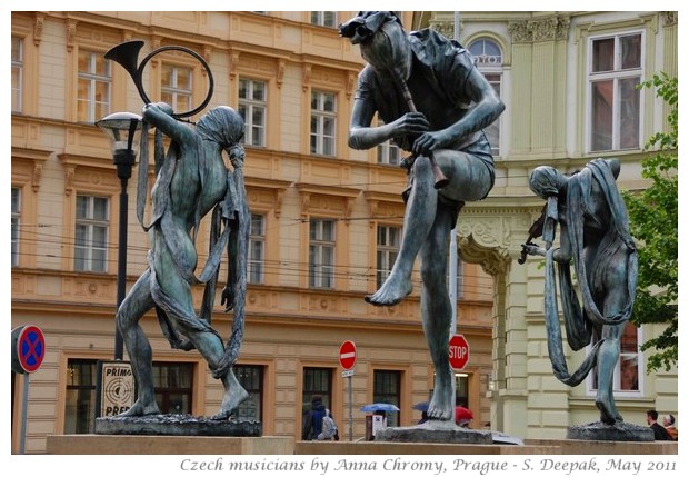 Czech musicians by Anna Chromy, Prague - images by S. Deepak, 2011