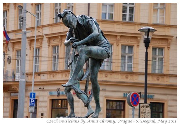 Czech musicians by Anna Chromy, Prague - images by S. Deepak, 2011