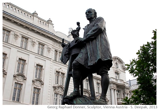 Georg Rahael Donner, sculptor, Vienna, Austria - images by Sunil Deepak, 2013