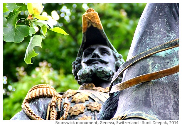 Karl II duke of Brunswick monument, Geneva, Switzerland - images by Sunil Deepak, 2014