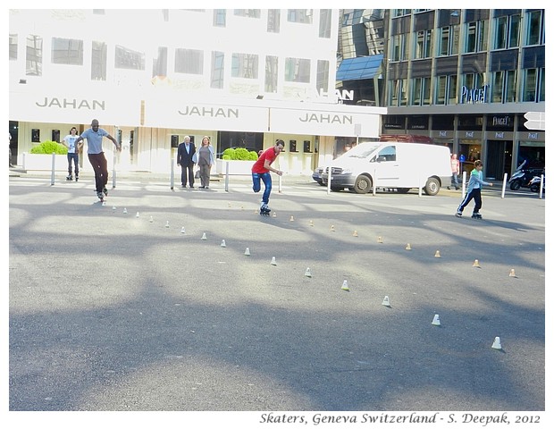 Skaters in Geneva, Switzerland - S. Deepak, 2012