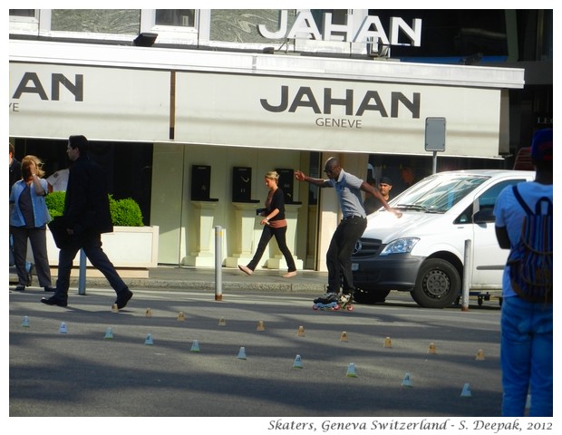 Skaters in Geneva, Switzerland - S. Deepak, 2012