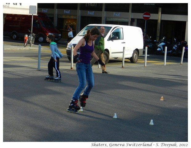 Skaters in Geneva, Switzerland - S. Deepak, 2012