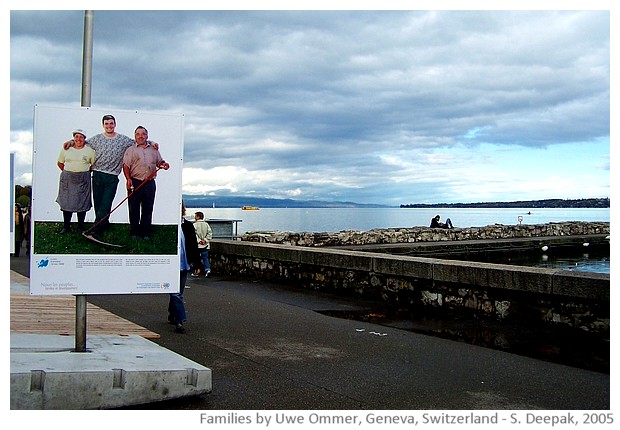 Families - photo-exhibition by Uwe Ommer, images by Sunil Deepak, 2005