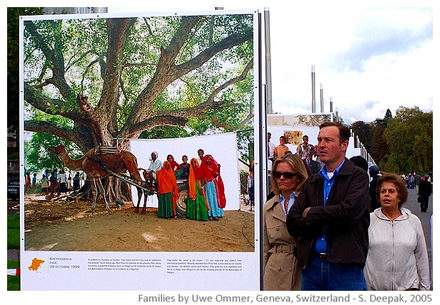 Families - photo-exhibition by Uwe Ommer, images by Sunil Deepak, 2005