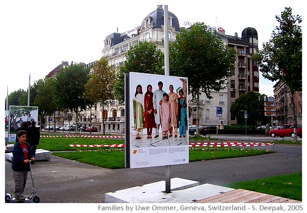 Families - photo-exhibition by Uwe Ommer, images by Sunil Deepak, 2005