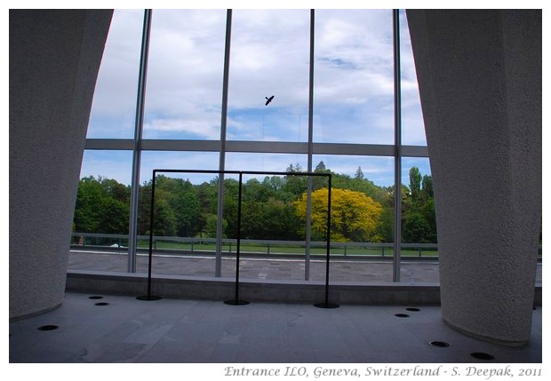 ILO entrance, Geneva, Switzerland - S. Deepak, 2011