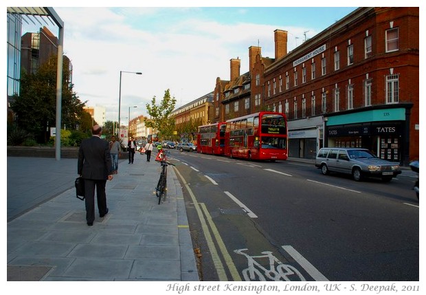 High street Kensington, London, UK - S. Deepak, 2011