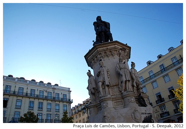 Luis de Camoes square, Lisbon, Portugal - S. Deepak, 2012