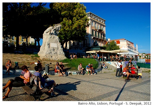 Lisbon views, Bairro Alto - Portugal - S. Deepak, 2012