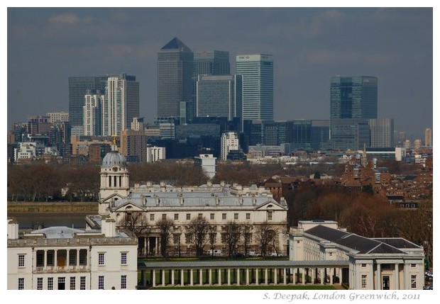 London skyline with new olympic stadium