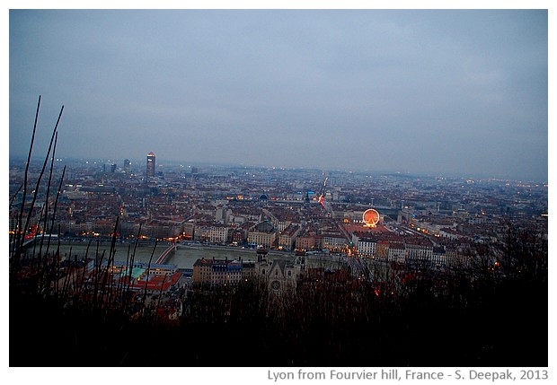 Lyon from Fourvier hill, France - S. Deepak, 2013