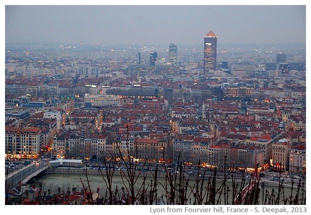 Lyon from Fourvier hill, France - S. Deepak, 2013