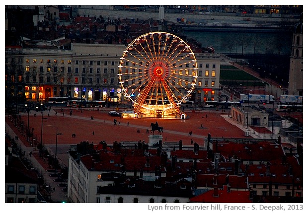 Lyon from Fourvier hill, France - S. Deepak, 2013