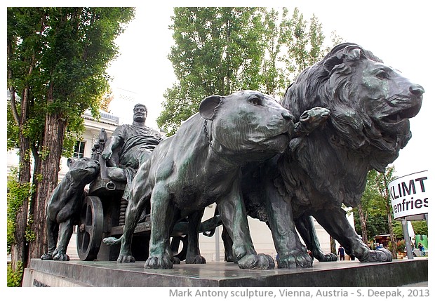 Mark Antony sculpture, Vienna, Austria - S. Deepak, 2013