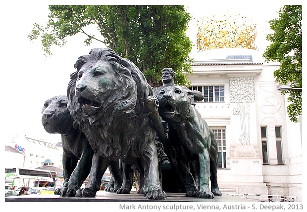 Mark Antony sculpture, Vienna, Austria - S. Deepak, 2013