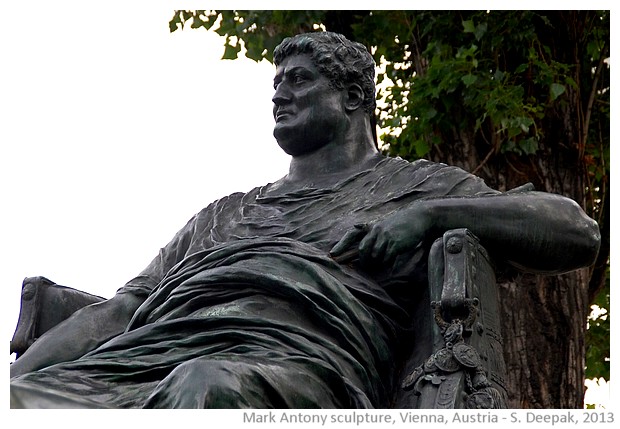 Mark Antony sculpture, Vienna, Austria - S. Deepak, 2013