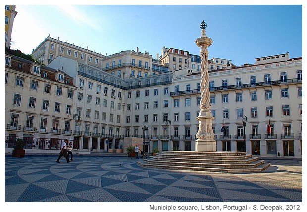 Municiple square, Lisbon, Portugal - S. Deepak, 2012