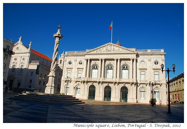 Municiple square, Lisbon, Portugal - S. Deepak, 2012