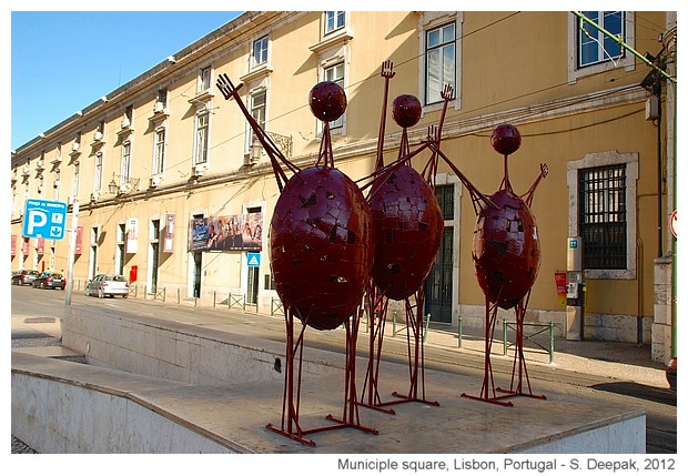 Municiple square, Lisbon, Portugal - S. Deepak, 2012