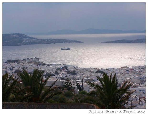 Evening in Mykonos, Greece - S. Deepak, 2007