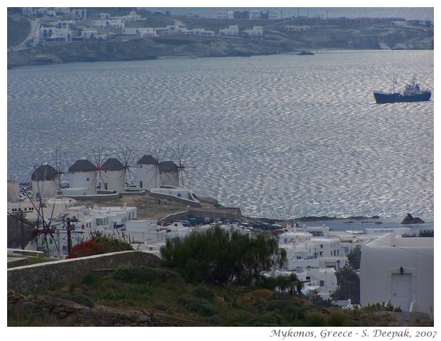 Evening in Mykonos, Greece - S. Deepak, 2007