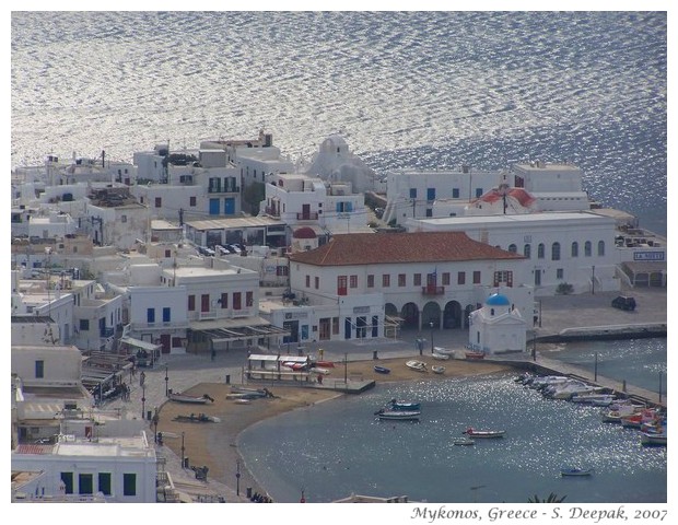 Evening in Mykonos, Greece - S. Deepak, 2007